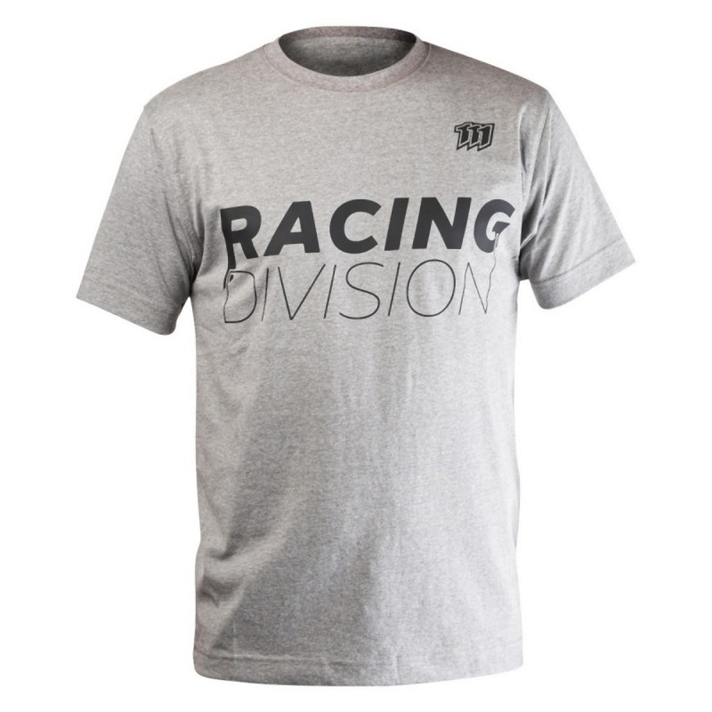 111 RACING T-SHIRT RACING DIVISION KOLOR SZARY ROZMIAR M