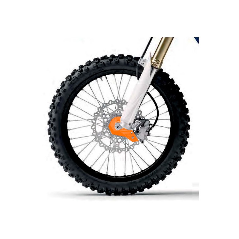 POLISPORT PROMOCJA OSŁONA DOLNEJ CZĘŚCI AMORTYZATORA PRZÓD (Z ZESTAWEM MONTAŻOWYM) KTM SX/SX-F/XS/XC-F/EXC/EXC-F 15-19 KOLOR POM