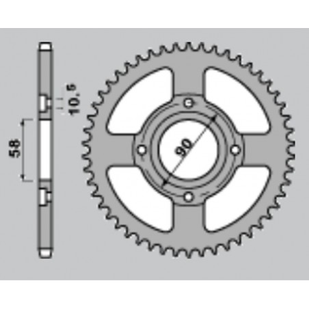 GROSSKOPF PROMOCJA ZĘBATKA PRZEDNIA 269 15 CAN-AM