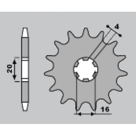 JR ZĘBATKA PRZEDNIA 416 15