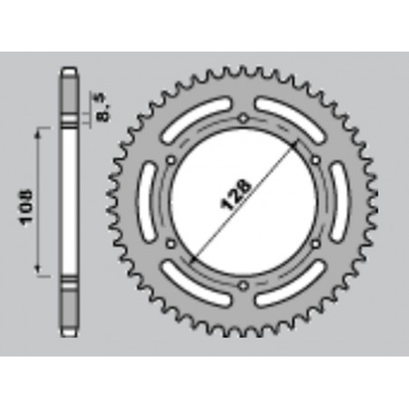 GROSSKOPF PROMOCJA ZĘBATKA PRZEDNIA 902 14 SHERCO 2T 12-13