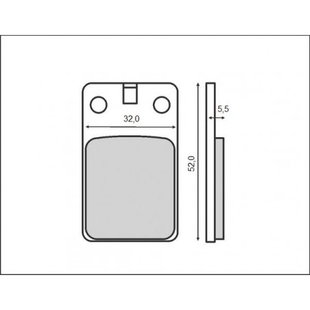 BRENTA KLOCKI HAMULCOWE KH99