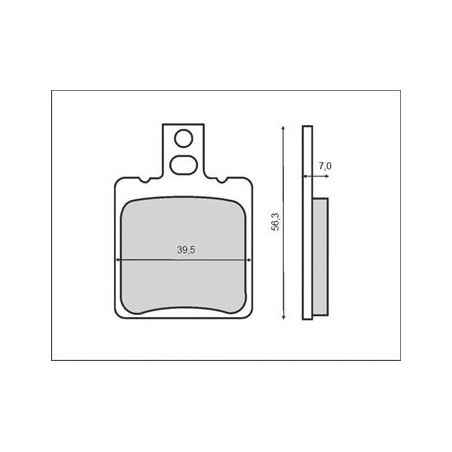 BRENTA KLOCKI HAMULCOWE KH47