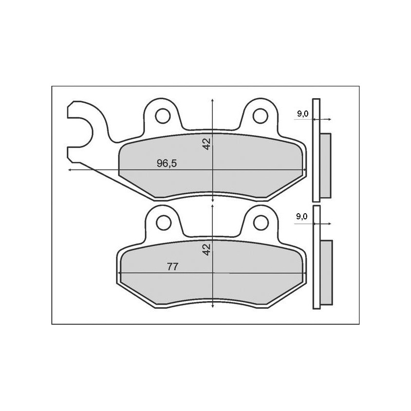 BRENTA KLOCKI HAMULCOWE KH228