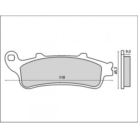 BRENTA KLOCKI HAMULCOWE KH388