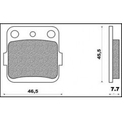 BRENTA KLOCKI HAMULCOWE KH84