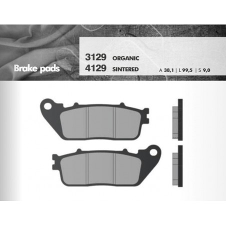 BRENTA KLOCKI HAMULCOWE KH488