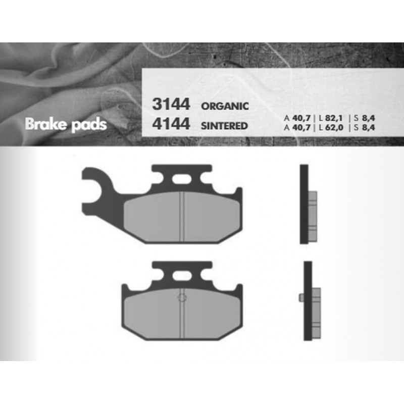 BRENTA KLOCKI HAMULCOWE KH428 (YFM700 RAPTOR 06-13 TYŁ)