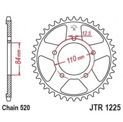JT ZĘBATKA TYLNA 4734 40 HONDA CMX 500 REBEL 17-18 (ŁAŃC.520) (473440JT)