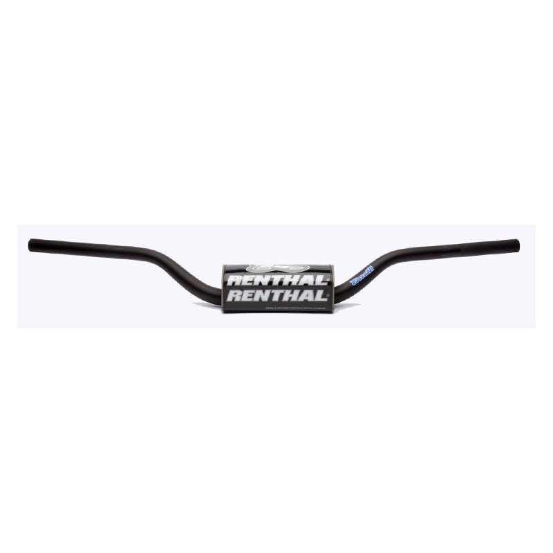 RENTHAL KIEROWNICA 1,1/8 CALA (28,6MM) MX FATBAR HANDLEBAR BLACK KTM LOW PADDED PADDED KOLOR CZARNY Z GĄBKĄ