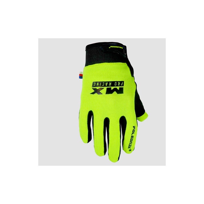 POLEDNIK RĘKAWICE CROSS MODEL MX PRO EVO BABY/JUNIOR/KID (DZIECIĘCE) KOLOR ŻÓŁTY FLUO ROZMIAR 3