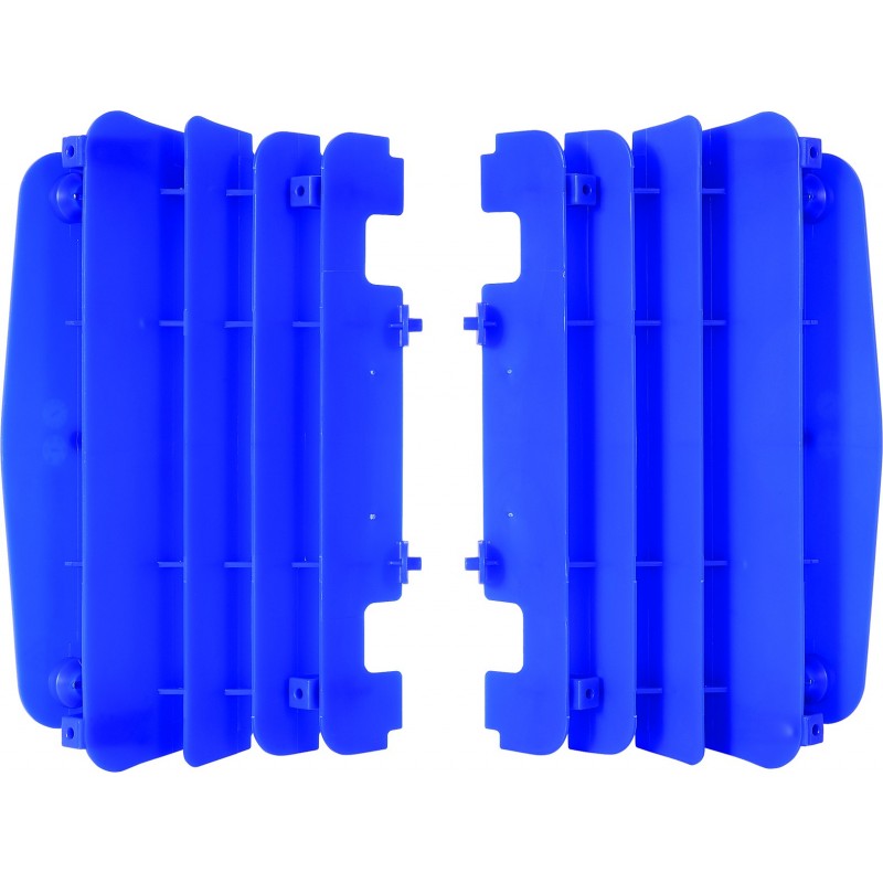 POLISPORT OSŁONY CHŁODNICY (KRATKI-KOMPLET ) YAMAHA YZF 450 10-13 KOLOR NIEBIESKI