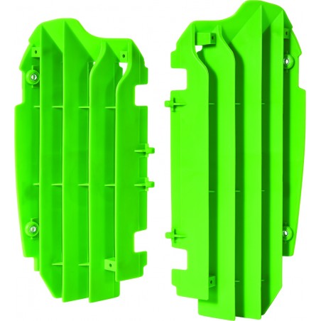 POLISPORT PROMOCJA OSŁONY CHŁODNICY (KRATKI - KOMPLET) KAWASAKI KXF250 13-16 KOLOR ZIELONY