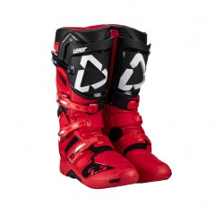 LEATT (NOWOŚĆ 2023) BUTY CROSS 5.5 FLEXLOCK BOOTS RED KOLOR CZERWONY/CZARNY ROZMIAR 43 / 27.5 cm