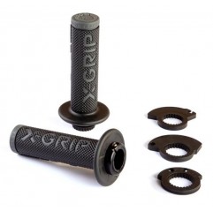 X-GRIP MANETKI BRAAAAP GRIPS GREY KOLOR SZARY Z ADAPTEREM ROLGAZU