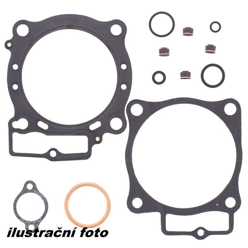 XRadical, horní sada těsnění Top-End, KTM EXC 450 R '08-'11, EXC 530 '08-'11, Husaberg FE 390/450