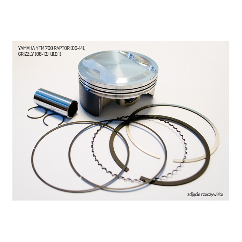 WOSSNER TŁOK YAMAHA YFM 700 (YFM700) RAPTOR '06-'15, GRIZZLY '06-'13 (103,94 MM) (11,0:1 +1,8)