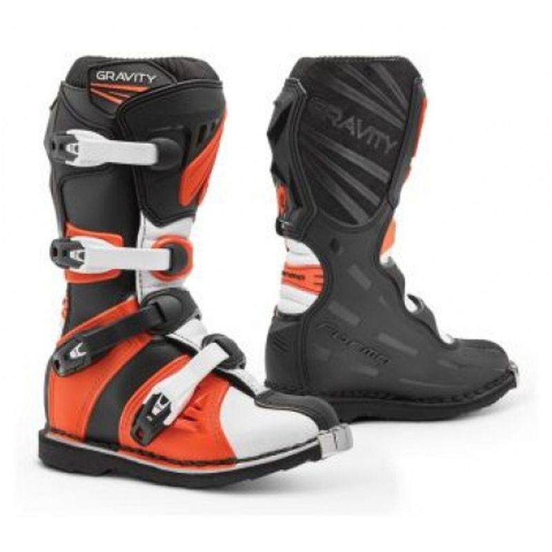 FORMA BUTY OFF ROAD/CROSS DZIECIĘCE/JUNIOR/KID GRAVITY BLACK/ORANGE KOLOR CZARNY/POMARAŃCZOWY ROZMIAR 36