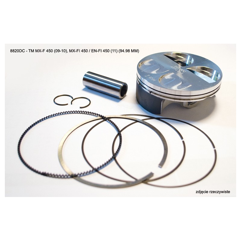 WOSSNER TŁOK TM MX-F 450 '09-'10, MX-FI 450 / EN-FI 450 '11 (94.98 MM) - WYCOFANY Z OFERTY