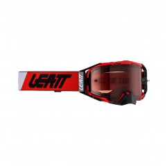 LEATT (NOWOŚĆ 2023) GOGLE VELOCITY 6.5 GOGGLE RED ROSE UC 32% - KOLOR CZARNY/CZERWONY SZYBKA RÓŻOWE ZŁOTO