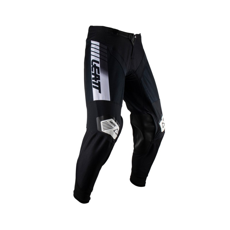 LEATT (NOWOŚĆ 2023) SPODNIE MOTO 4.5 PANT BLACK KOLOR CZARNY/BIAŁY ROZMIAR XL