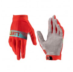 LEATT (NOWOŚĆ 2023) RĘKAWICE MOTO 2.5 X-FLOW GLOVE RED KOLOR CZERWONY/NIEBIESKI ROZMIAR M