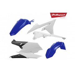 POLISPORT KOMPLET PLASTIKÓW YAMAHA WRF 250 15-18 KOLOR OEM