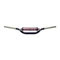 RENTHAL KIEROWNICA 1,1/8 CALA (28,6MM) MX TWINWALL 921 HANDLEBAR BLACK YAMAHA YZ/YZF +06 PADDED KOLOR CZARNY Z GĄBKĄ