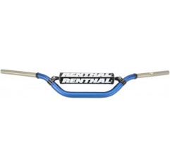 RENTHAL KIEROWNICA 1,1/8 CALA (28,6MM) MX TWINWALL 921 HANDLEBAR BLUE YAMAHA YZ/YZF +06 PADDED KOLOR NIEBIESKI Z GABKĄ