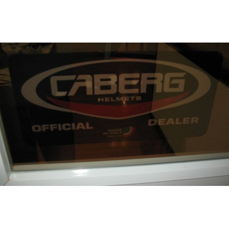 CABERG MATERIAŁ PROMO NAKLEJKA NA DRZWI 30X18CM Z LOGIEM CABERG