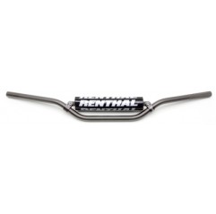 RENTHAL KIEROWNICA 7/8 CALA (22MM) MX HANDLEBAR GREY REED / WINDHAM PADDED KOLOR SZARY Z GĄBKĄ