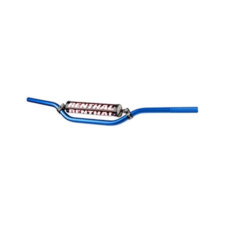 RENTHAL KIEROWNICA 7/8 CALA (22MM) MX HANDLEBAR BLUE RC PADDED KOLOR NIEBIESKI Z GĄBKĄ