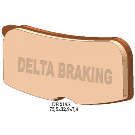 DELTA BRAKING 2022/06 KLOCKI HAMULCOWE PRZÓD KH474 CAN-AM SPYDER 1000 '08-'12