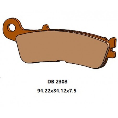 DELTA BRAKING 2022/06 KLOCKI HAMULCOWE PRZÓD KH755 FANTIC XX 125, XEF/XXF 250/450, XEX 250 '21-'22, YAMAHA WR/YZ 250F/450F '19-'