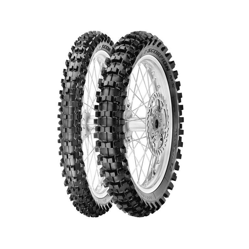 PIRELLI OPONA 90/100-21 SCORPION MX32 MID SOFT 57M M+S TT PRZÓD DOT 38/2022