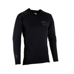 LEATT (NEW 2023) KOSZULKA ROWEROWA MTB ALLMTN 5.0 JERSEY BLACK KOLOR CZARNY ROZMIAR S