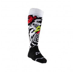 LEATT (NEW 2023) SKARPETY MOTO SOCKS ZEBRA KOLOR BIAŁY/CZARNY ROZMIAR L/XL (43-48)