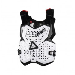 LEATT (NEW 2023) OSŁONA KLATKI PIERSIOWEJ (BUZER) CHEST PROTECTOR 1.5 WHITE KOLOR BIAŁY