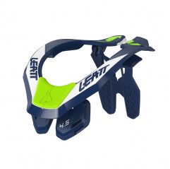 LEATT (NEW 2023) OCHRANIACZ SZYI 4.5 NECK BRACE BLUE KOLOR GRANATOWY/BIAŁY/ZIELONY FLUO ROZMIAR S/M