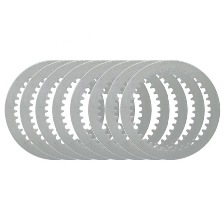 NACHMAN PRZEKŁADKI TARCZ SPRZĘGŁOWYCH SUZUKI DRZ400 00-12, LTZ400 03-04 (139,9X105,2X1,6X37T)-7X (7 SZT.) (PS071A)