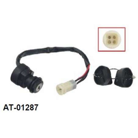 BRONCO 2022/11 STACYJKA YAMAHA YFM 80 BADGER, YFA1 BREEZE '86-'94, YFM 100 CHAMP '87-'91, YFM 225 MOTO4 '86-'88, YFM 250/350 GRI