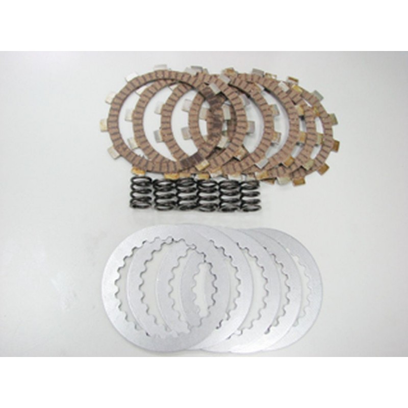 PSYCHIC 2022/11 TARCZE, PRZEKŁADKI I SPRĘŻYNY SPRZĘGŁOWE (KOMPLET) KAWASAKI KX 125 '93, (EBS4498)