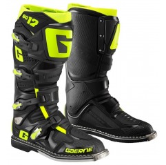 GAERNE (2023) BUTY CROSS SG-12 BLACK/YELLOW KOLOR CZARNY/ŻÓŁTY FLUO ROZMIAR 43