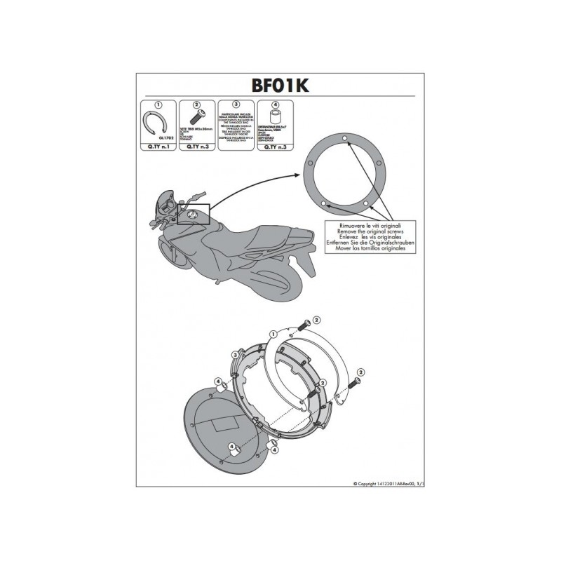 KAPPA MOCOWANIE TANKLOCK SUZUKI