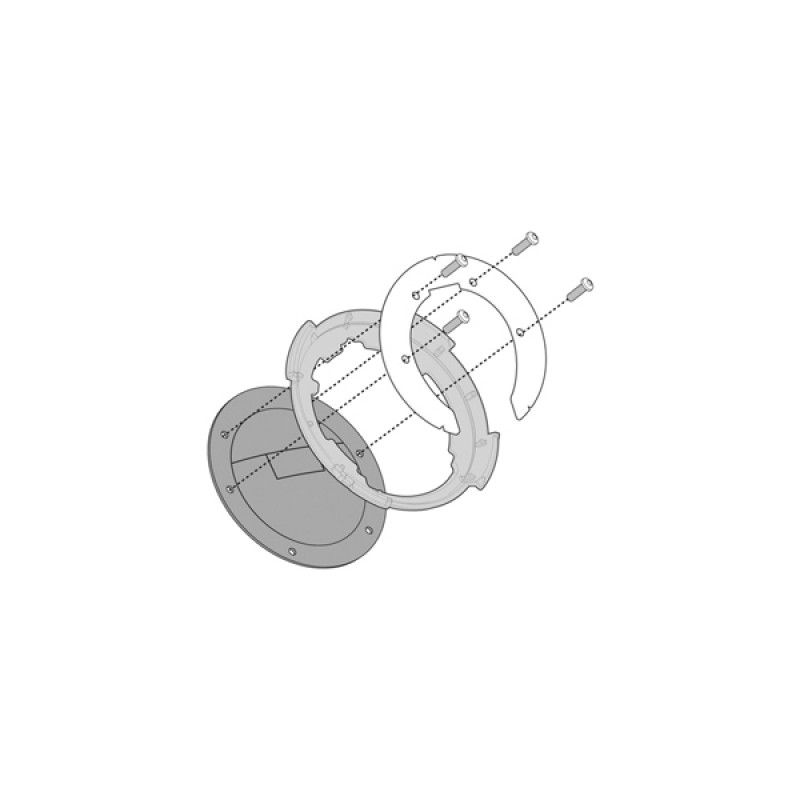 KAPPA MOCOWANIE TANKLOCK BMW G650 GS '11-14