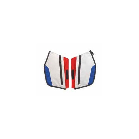 CLOVER (WYPRZEDAŻ) WYMIENNE KIESZENIE DO KURTKI CROSSOVER 3 KOLOR NIEBIESKI/BIAŁY/CZERWONY