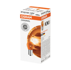 OSRAM ŻARÓWKA 21W 12V BAU15S PY21W (ORANGE) - POMARAŃCZOWA KIERUNKOWSKAZ