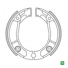NEWFREN 2022/10 SZCZĘKI HAMULCOWE PRZÓD/TYŁ HONDA C 90 '82-'03, CR 80R '80-'85, CRF 150F '03-'17, CT 110 '80-'09, CT 125 '76-'85