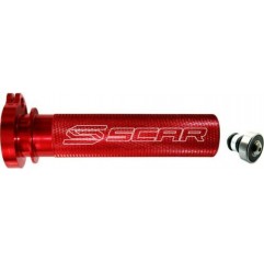 SCAR RACING ROLGAZ ALUMINIOWY Z ŁOŻYSKIEM HONDA CRF 250R '04-'23, CRF 450R '02-'23 KOLOR CZERWONY