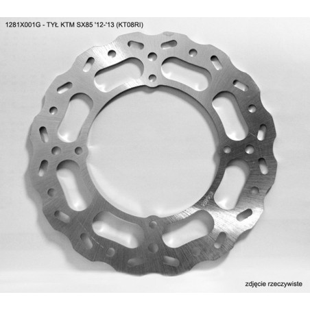 GROSSKOPF TARCZA HAMULCOWA WAVE TYŁ KTM SX85 '12-'13 (KT08RI)